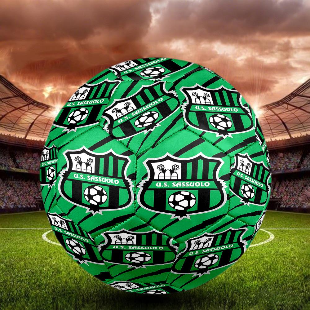 1pc Sevilla Fc Crest Soccer Balls Standard Size 5 Machine-Sports League Outdoor Match Football Training Ball Futbol Voetbal,Resistant Material Y070833