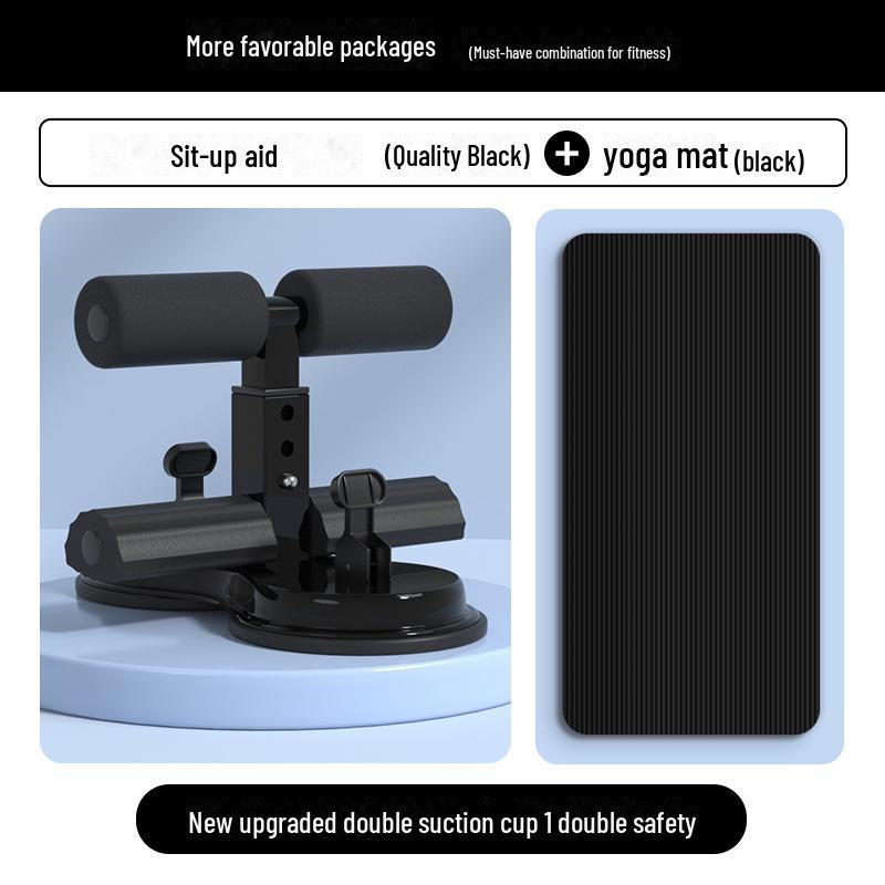 Sit-Up Assistant: Suction Cup Ab & Waist Fitness Device for Home Exercise