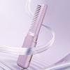 Mini Ceramic Hairdressing Comb 3 Temperature Frizz-Free Cordless Hair Straightener USB Rechargeable Fast Heating Electric Hair Styling Detangling