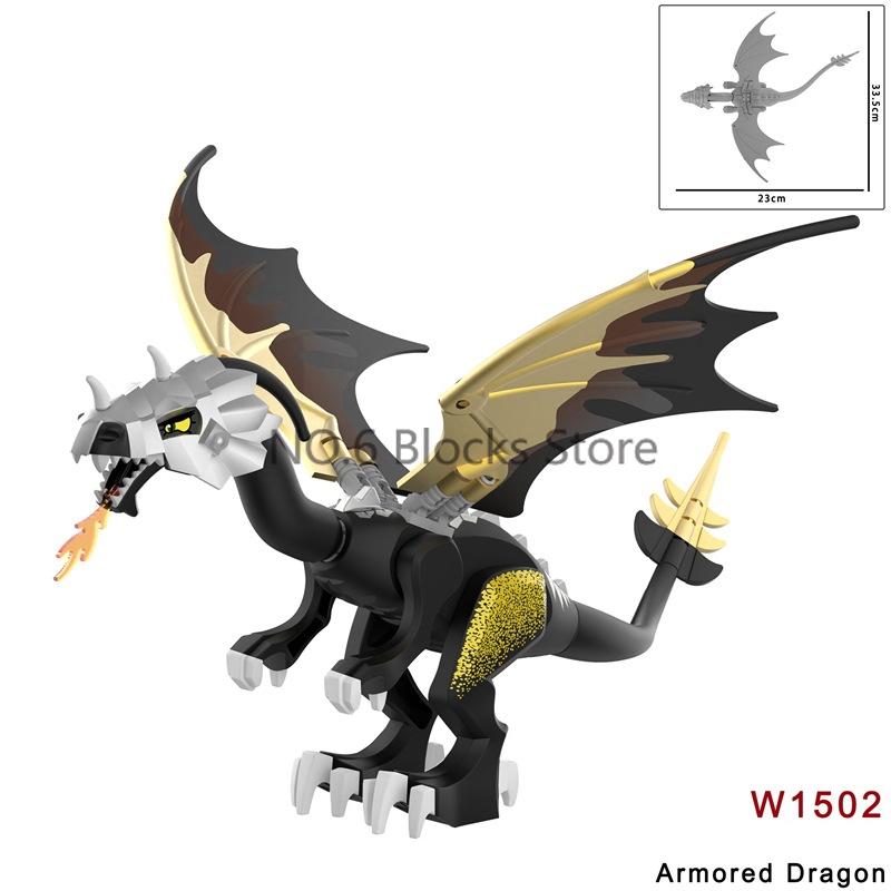 MOC Zoo Animals Building Blocks African Elephant Camel Deer Wolf Crocodile Tiger Lion Sheep Warhorse Mini Brick Kid Toy Gift S06