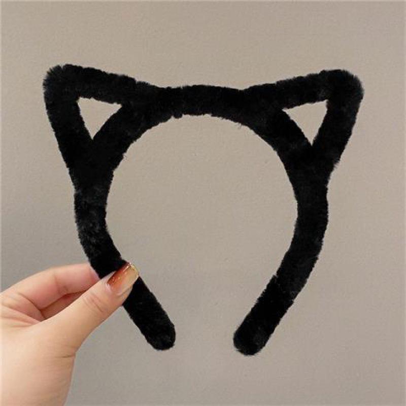Women's Cat Ear Headband 2025: Versatile Autumn-Winter Hair Accessory for Outings & Face Washing