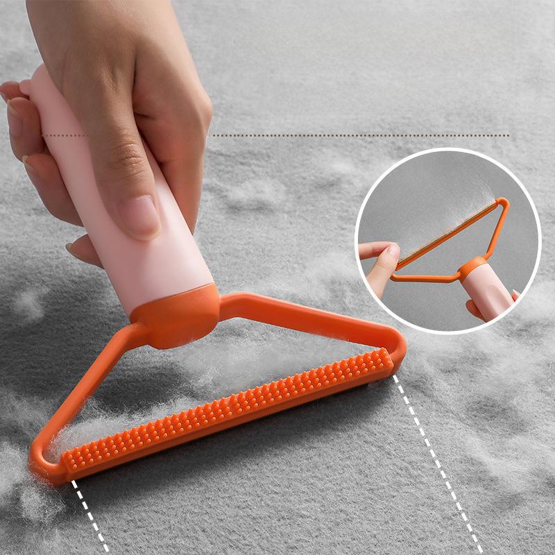 Pet Hair Remover Brush for Cat & Dog - Dual-Purpose Scraper for Sofa, Carpet & Clothing.