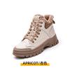 Martin boots women's winter 2025 new velvet thickened cotton shoes Northeast non-slip warm lace-up fashion snow boots