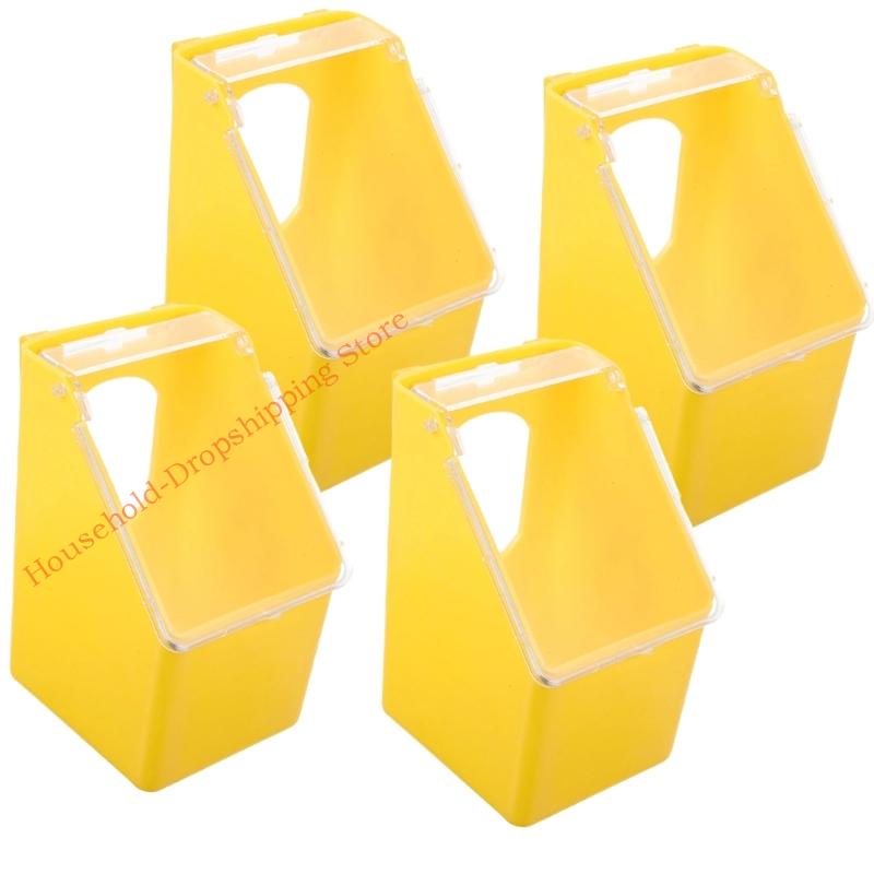 Space Saving Hanging Pigeons Feeders for Pigeons Parrots and Birds Cages Easyly To Clean Refillable Universals Use