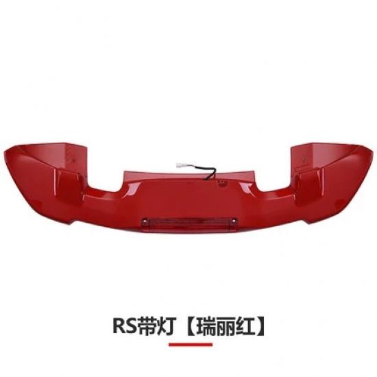 for honda fit jazz Spoiler 2014-2017 fit jazz Spoiler OYB High Quality ABSMaterial Car Rear Wing Primer Color spoiler