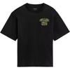 Ss25 Lemon Relaxed Cotton Short Sleeve Pullover T-Shirt Men T-Shirts Black CY577-A0R