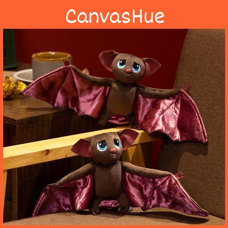 Purple Bat Plush Toy Halloween Gift Soft Animal Doll For Kids