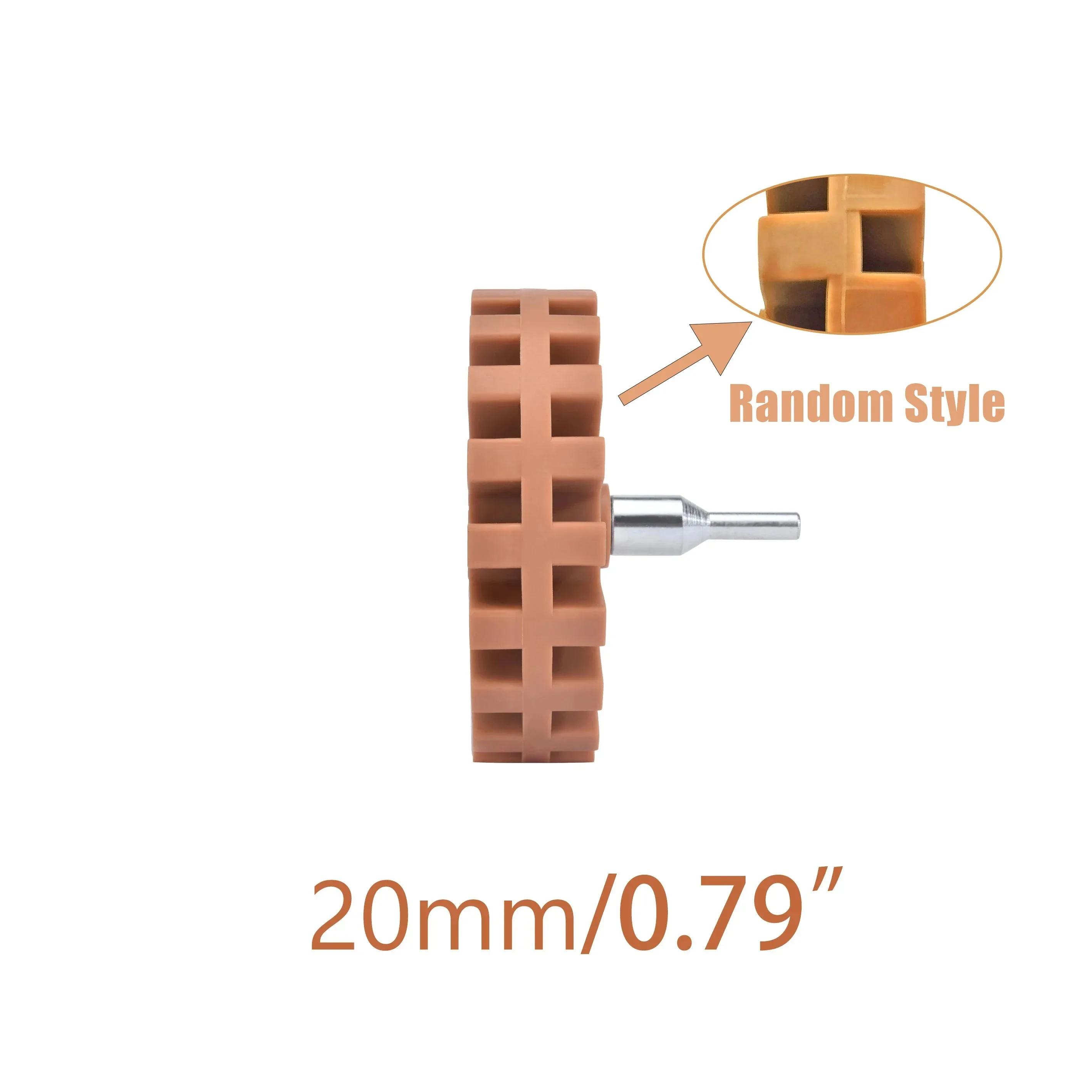 

100 мм 4-дюймовый автомобильный ластик, колесо, гладкий адаптер для электродрели, удаление наклеек, ремонт краски, резина, эффективная, практичная, быстрая полоска