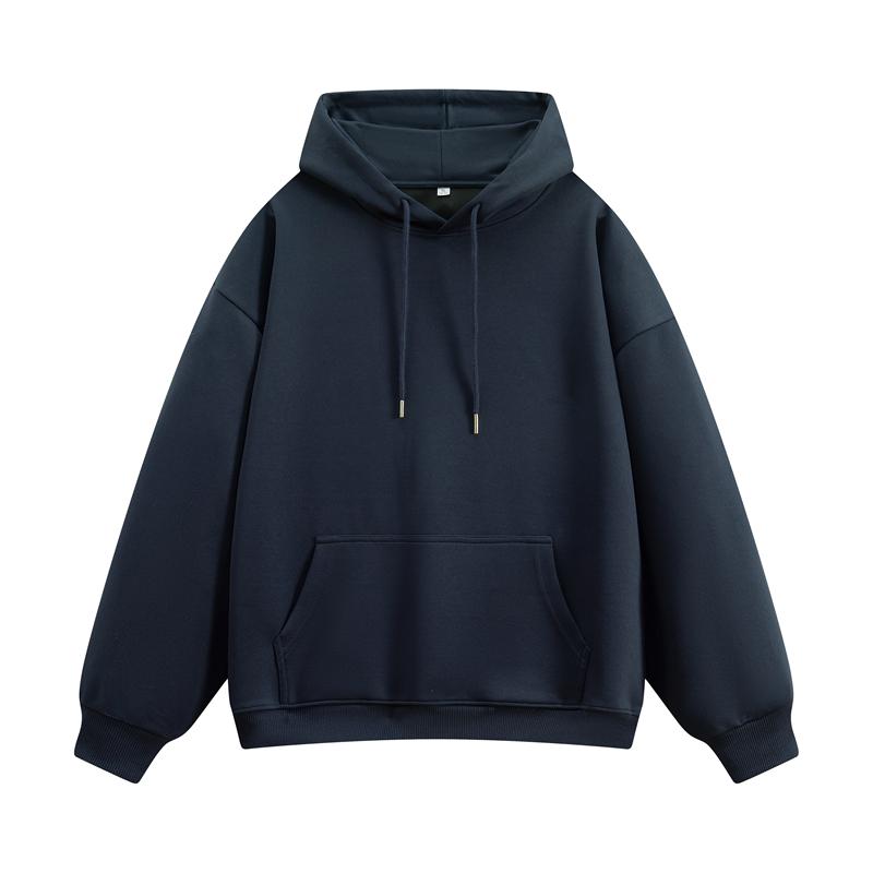 Classic Hooded Sweatshirt for Men Loose Fit Casual Spring Autumn Top