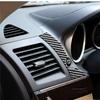 Carbon Fiber Interior Info Button Cover Trim For Mitsubishi Lancer 2008-2015