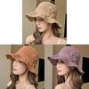Summer Outdoor Sun Hat For Women With Wide Brim Foldable Breathable Polyester Sun Protection
