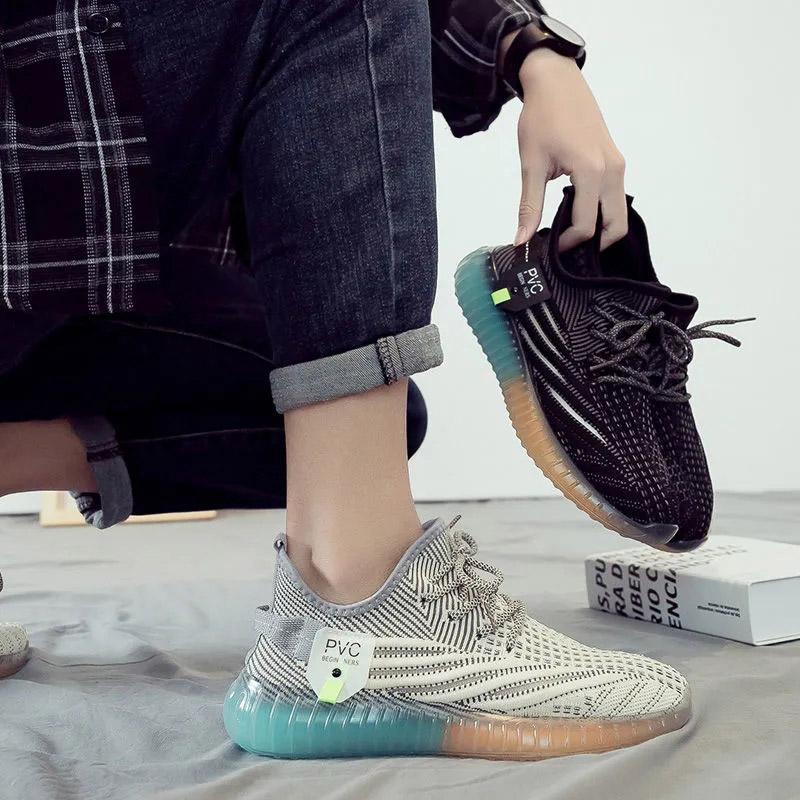 Men's Sneakers Spring and Summer Breathable Mesh Shoes All-match Casual Shoes Soft-soled Husband Shoes Teen Men's Shoes