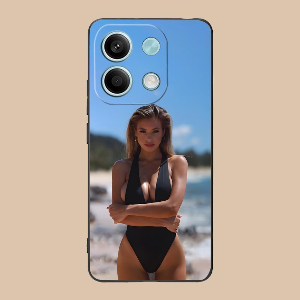 Hannah Palmer Matte TPU Mobile Phone Case for Xiaomi 15 14 13 12 Mi 11 T Ultra Lite Pro S X 5G Colorful Printing Cover