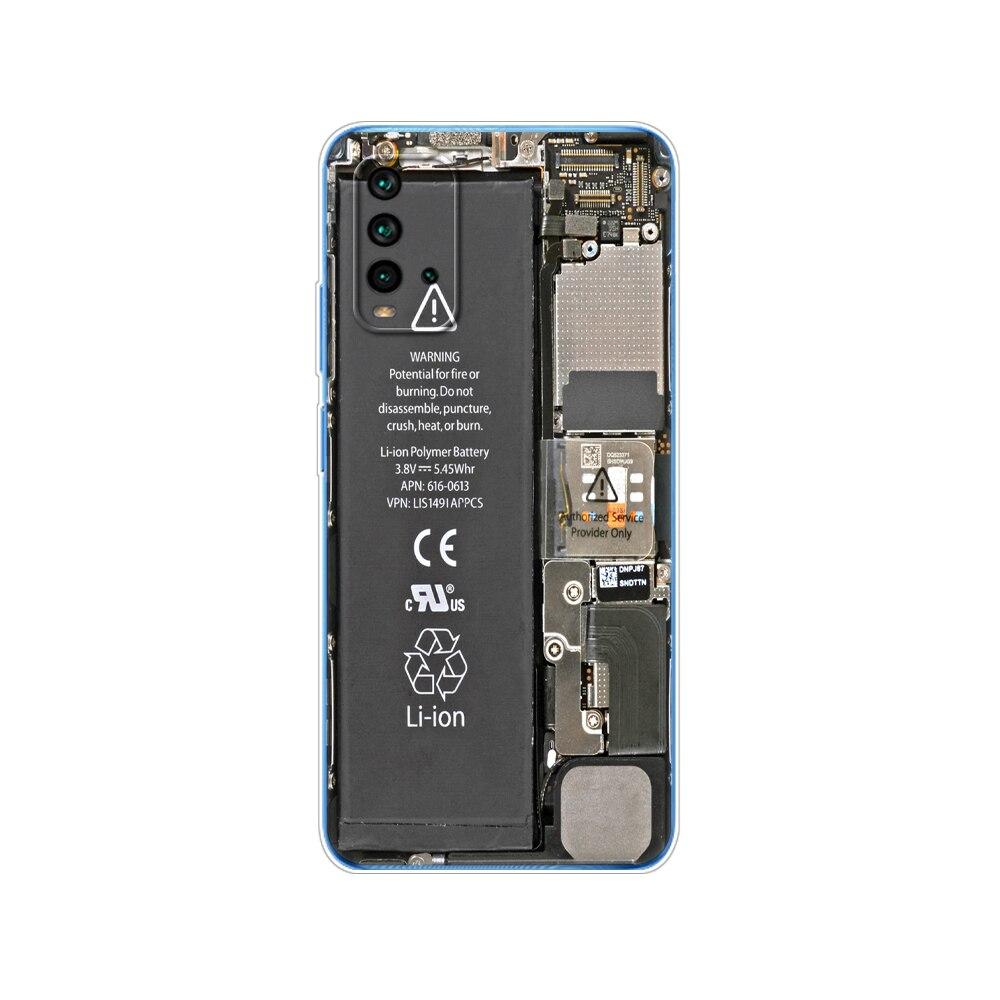 For Xiaomi Redmi 9T Case Silicon Soft Tpu For Redmi 9T Phone Back Cover 6.53 Inch Global Bumper Shockproof Protective Etui Funda