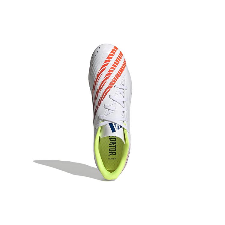 New Adidas Predator Edge.4 Mg 'Cloud White Yellow Blue' GW0989