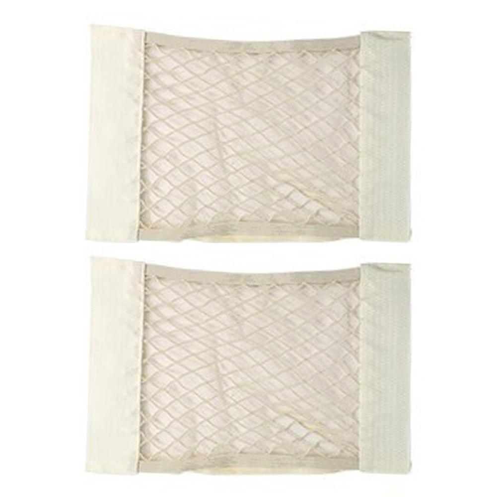 

Breathable Mesh Storage Bag Large Capacity Wall-Mounted Garbage Storage Bag Hanging Storage Mesh Bag For Kitchen Cabinet Door бежевый