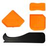 4Pcs Window Door Silicone Sealant Spreader Caulking Tool Kit Spatula Scraper Cement Caulk Removal Tool Finishing Sealant Grout