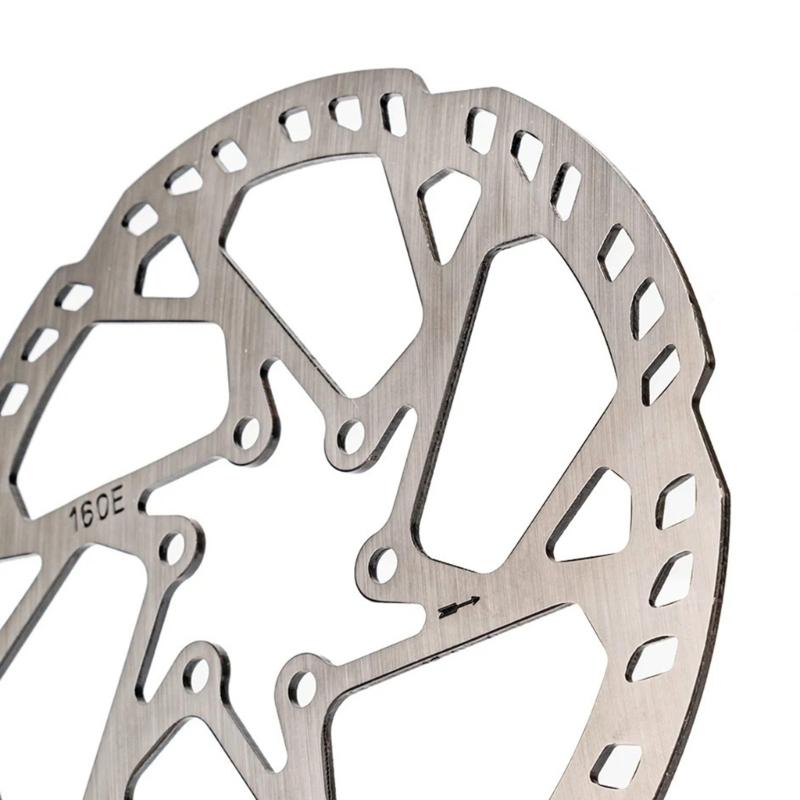 Stainless Steels Bicycles Disc Brake Rotor with Screws 140/160/180/203/220mm Bike Brakes Rotor Adapter Easy To Install