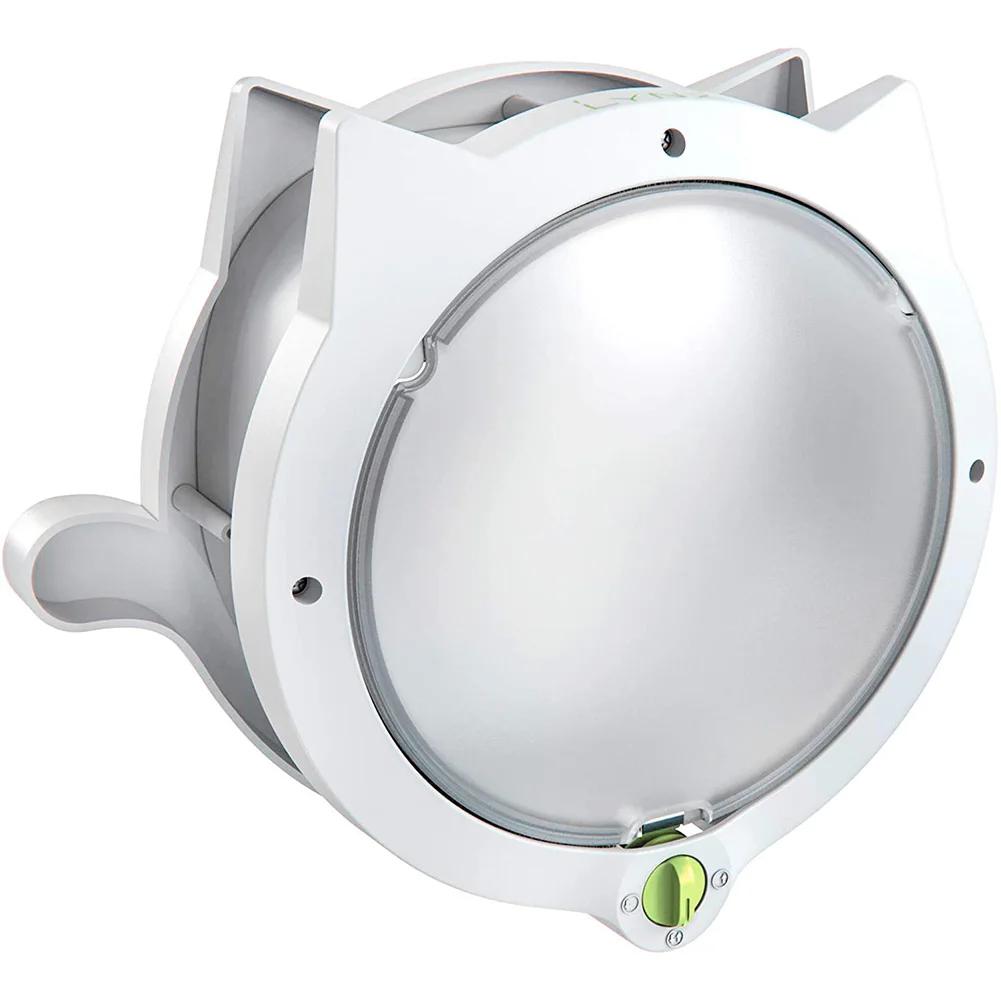 

Pet Cat Door Fence 4 Way Locking Cat Flap For Interior Doors & Exterior Doors Wall or Hidden Cat Intellegnet control Door белый