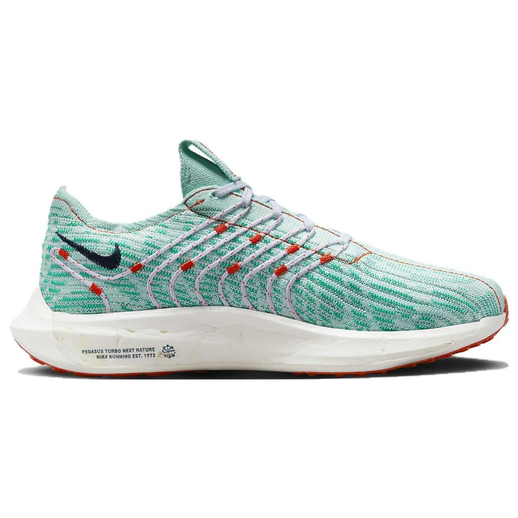 Nike Dámske tenisky Pegasus Turbo Next Nature Jade Ice Picante Red Zelená Číra-Jade-2 Obsidián DM3414-300