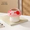 1pc Ceramic Mushroom Pen Holder, Creative Desktop Organizer for Students and Office Use, Perfect for Storing Stationery, Makeup