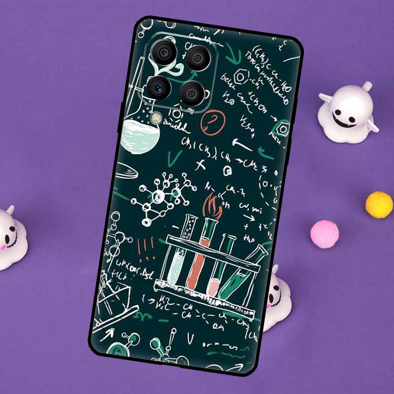 Biology and Chemistry Cover For Samsung Galaxy M20 M30s M33 M13 M23 M53 M15 M55 M31 M51 M14 M34 M54 M32 M52 Case