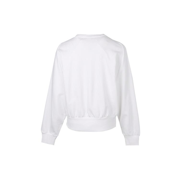 Puma Sweatshirts Women's White Crew Neck Moderate Regular 531292-02