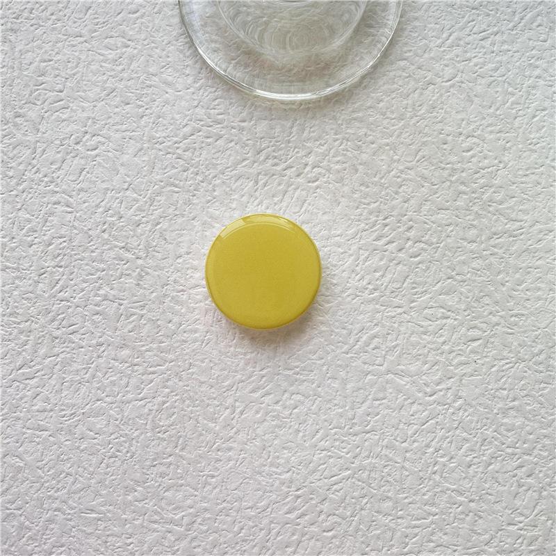 Transparent Epoxy Color Airbag Stand: Creative Desktop Tablet & Phone Ring Support with Logo.