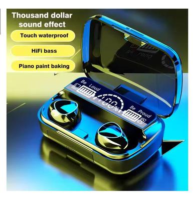 2025 New Arrival M10 Earphone Wireless Headset High Quality Perfect Sound Earbuds Sports Game Music BT Headphone with Power Bank