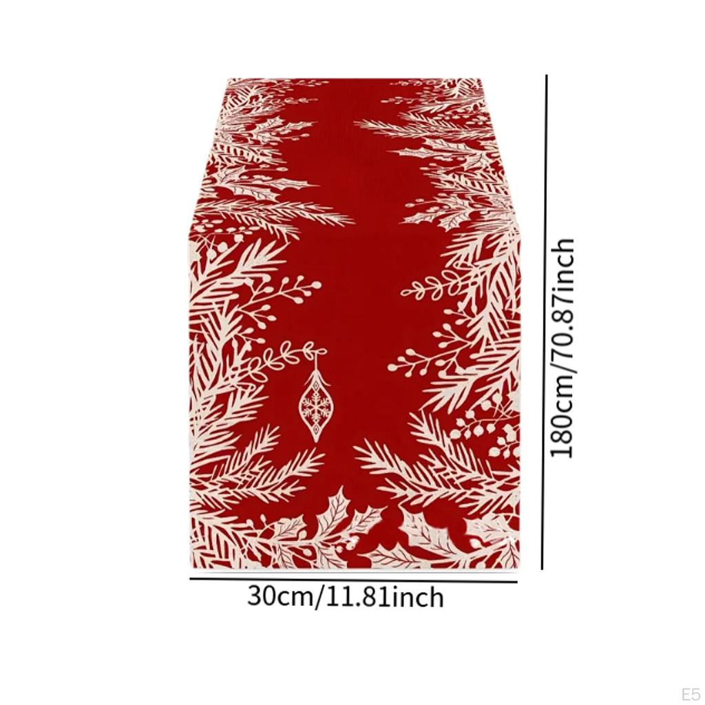 Weihnachten Tisch Läufer Tischset Party Dekoration Rechteck Tischdecke Abdeckung für Abendessen Kaffee