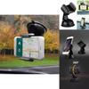 Universelle Autohalterung für Handy mit Saugnapf und 360 Grad drehbarem Gel-Fuß zur Navigation