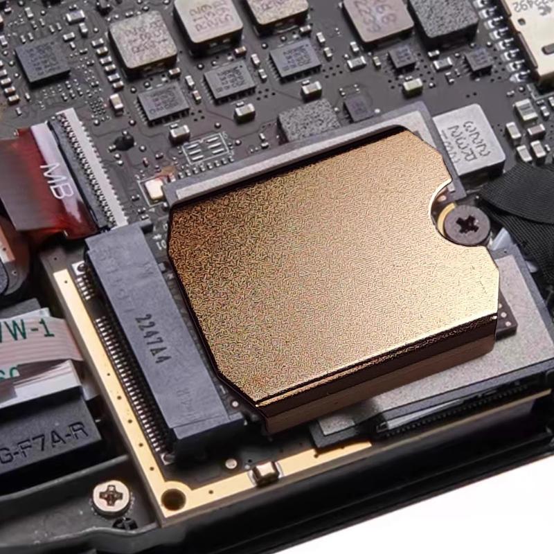 Радіатор M2 2230 для 2230 SSD Sn740 з графеновим покриттям Мідний радіатор з комплектом для заміни