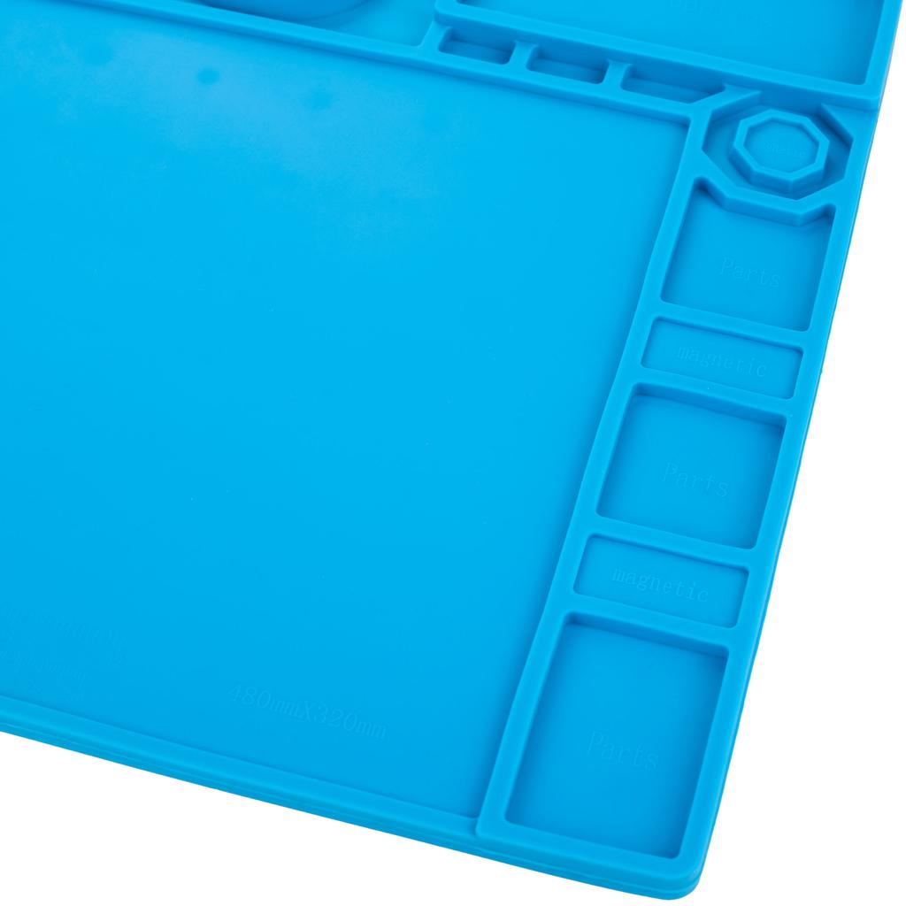 Silicone Mat (Iron Base) For Microscope 480X320Mm