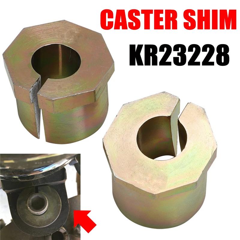 Ac29-2Pcs Caster Shim KR23228 For Ford F250 F350 F450 Super Duty Excursion Adjustable Alignment Caster Camber Bushing