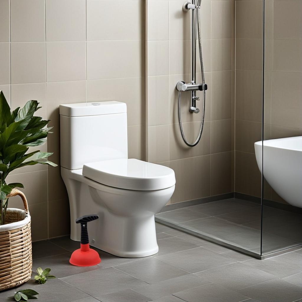 Premium Tpr Sink Plunger for Kitchen Bathroom Drain Unclogging Efficient Sewer Cleaner Dredging Tool Cleaning Supplies