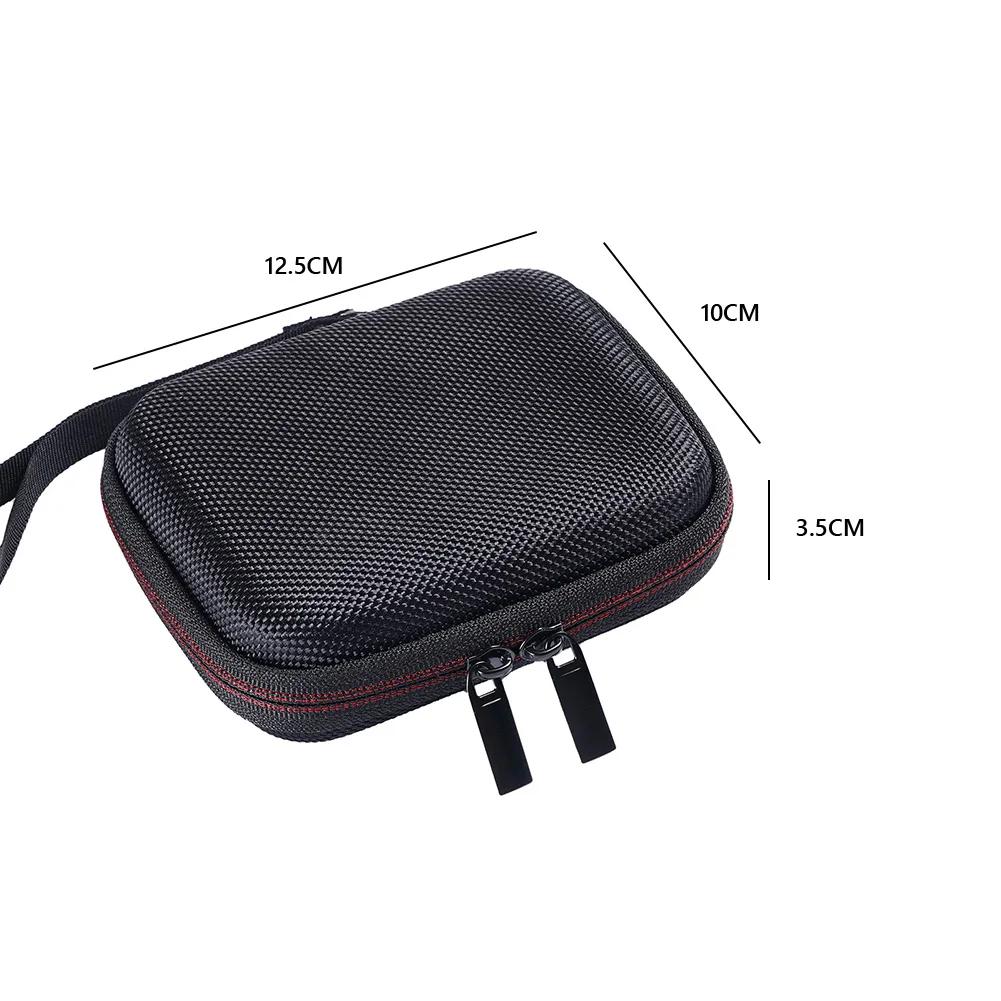 EVA Hard Carrying Case Shockproof Hard Drive Case Anti-Scratch with Mesh Bag&Hand Strap for Samsung T7 Shield/T9 4TB/2TB/1TB SSD