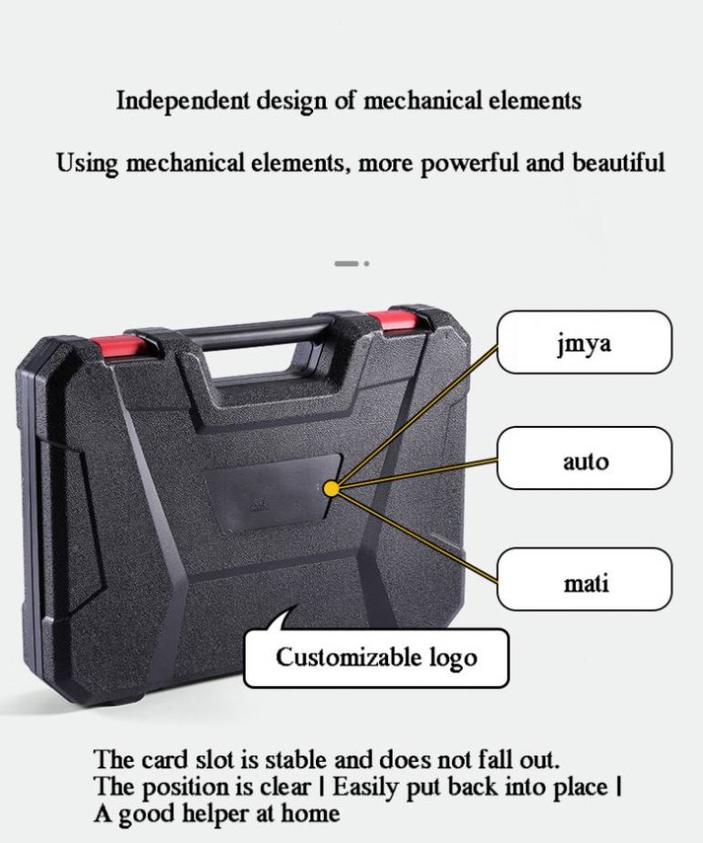 120-Piece Multi-Function Hand Tools Set Hardware Hard Case With Repair Tool Box Screwdriver for Car Repair