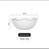 Ru Han Simple Luxury Glass Salad Bowl