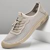 Outdoor Shoes for Men Mesh Casual Handmade Shoes Men Loafers Sport Walking Sneakers Shoes Summer Trend Men's Sneakers Size 45