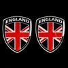 2pcs Britain England UK GB Stickers Decals Emblem Motorcycle National England UK GB Great Britain United Kingdom Union Flag