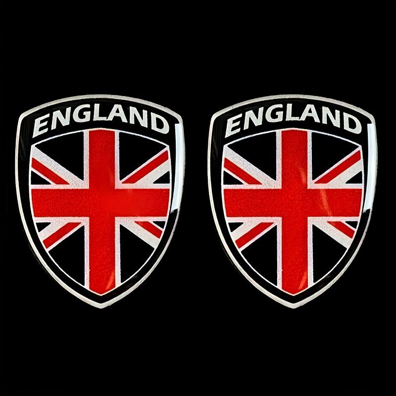 2pcs Britain England UK GB Stickers Decals Emblem Motorcycle National England UK GB Great Britain United Kingdom Union Flag