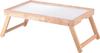 Fujiboeki Bonheur Folding Bedside Coffee 50cm Wide X Deep X 20cm Natural White 28683 Table, Table, 31.3cm High, Wood,