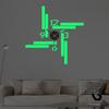 Luminous Diy Wall Clock Study Art Clock Acrylic Clock Nordic Silent Wall Sticker Clock