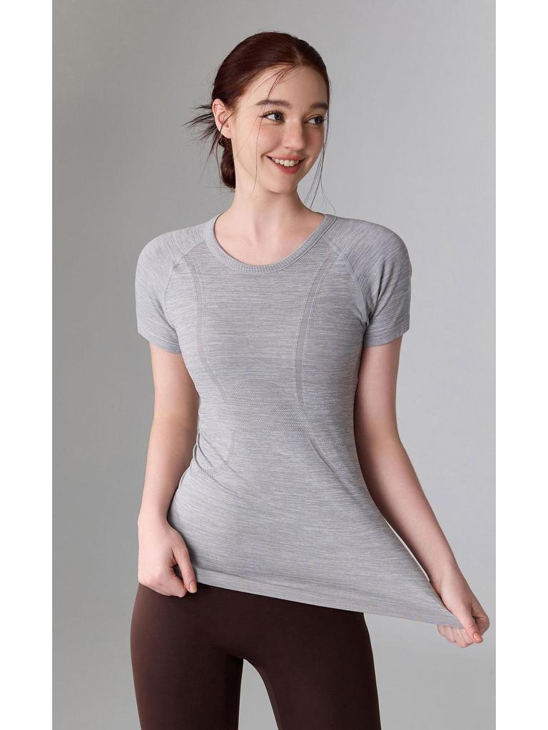 Women's European & American Seamless Quick Dry Running & Yoga Top