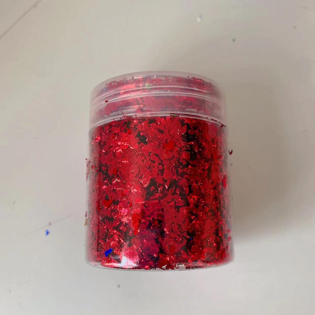 4g Colorful Carbon Fiber Chopped Strand Forging Color Plastic Pieces Plastic Pieces