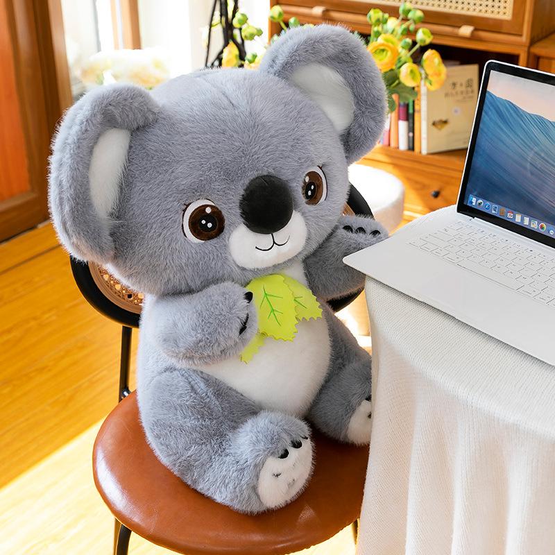 Simulation Red Panda Koala Raccoon Plush Toy Doll Cute Soothing Doll Children's Gift