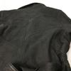 MISS ALICE Sheepskin Leather Coat Women M Black(USED)