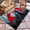 Children's Bedroom Carpet Stylishly Padded 3D Batman Carpet Floor Mat Door Mat