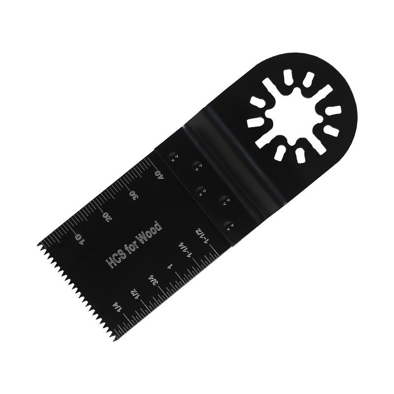 

Универсальное пильное полотно по дереву из высокоуглеродистой стали 34 мм для осциллирующих инструментов - Медленная загрузка, Прямой рез и Обрезка.