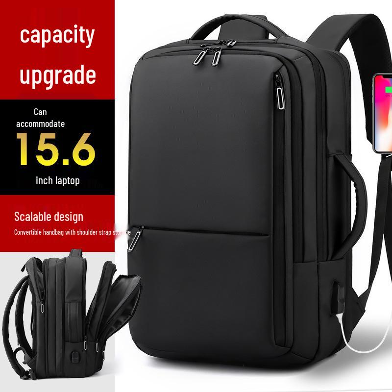 Men's Large Capacity Commuter Backpack for Business and Travel
